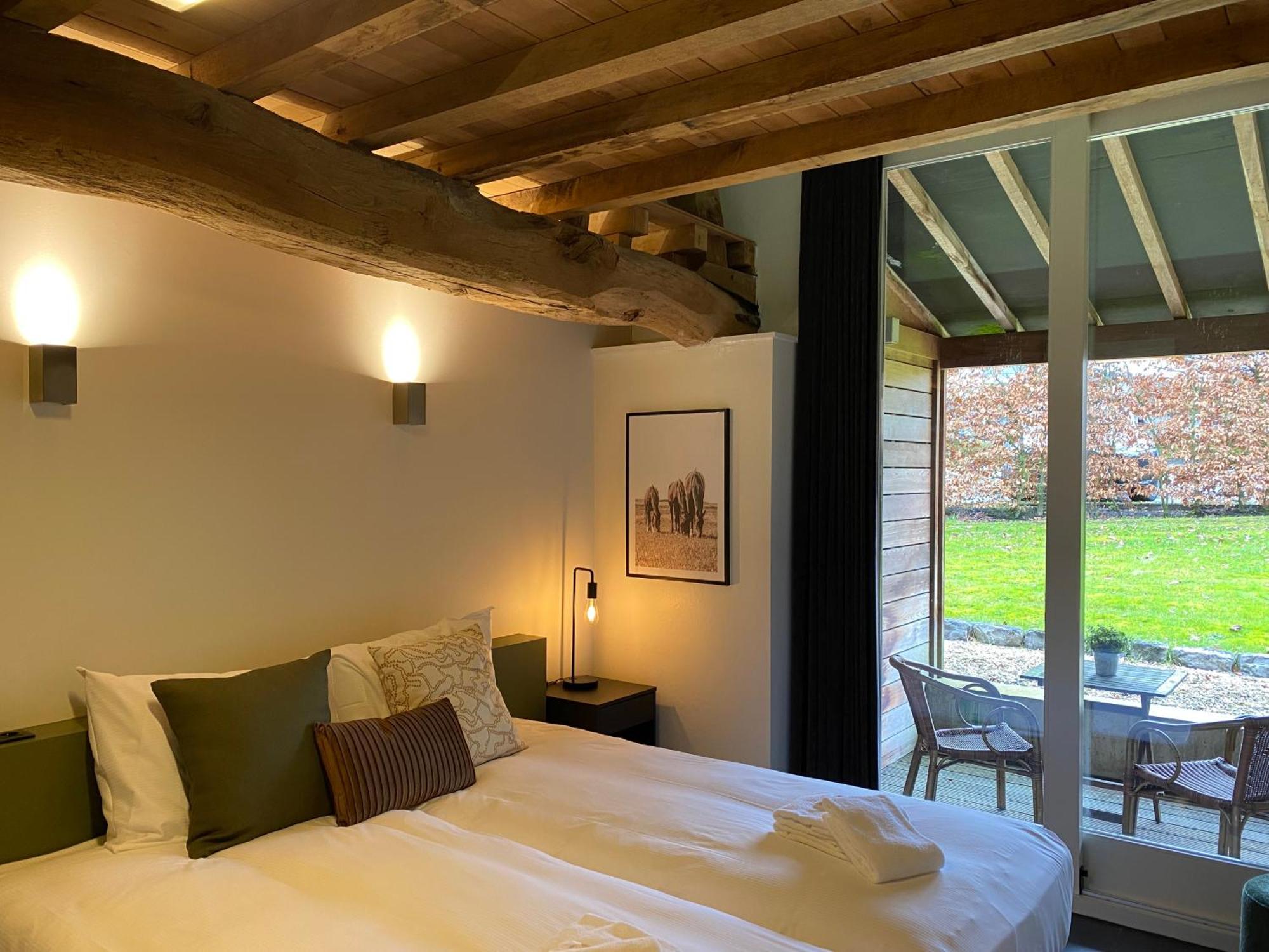 Hotel Landgoed De Hoogmolen Opglabbeek Esterno foto
